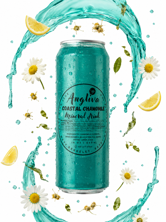 Coastal Chamomile 16oz – Mineral-Rich Herbal Drink