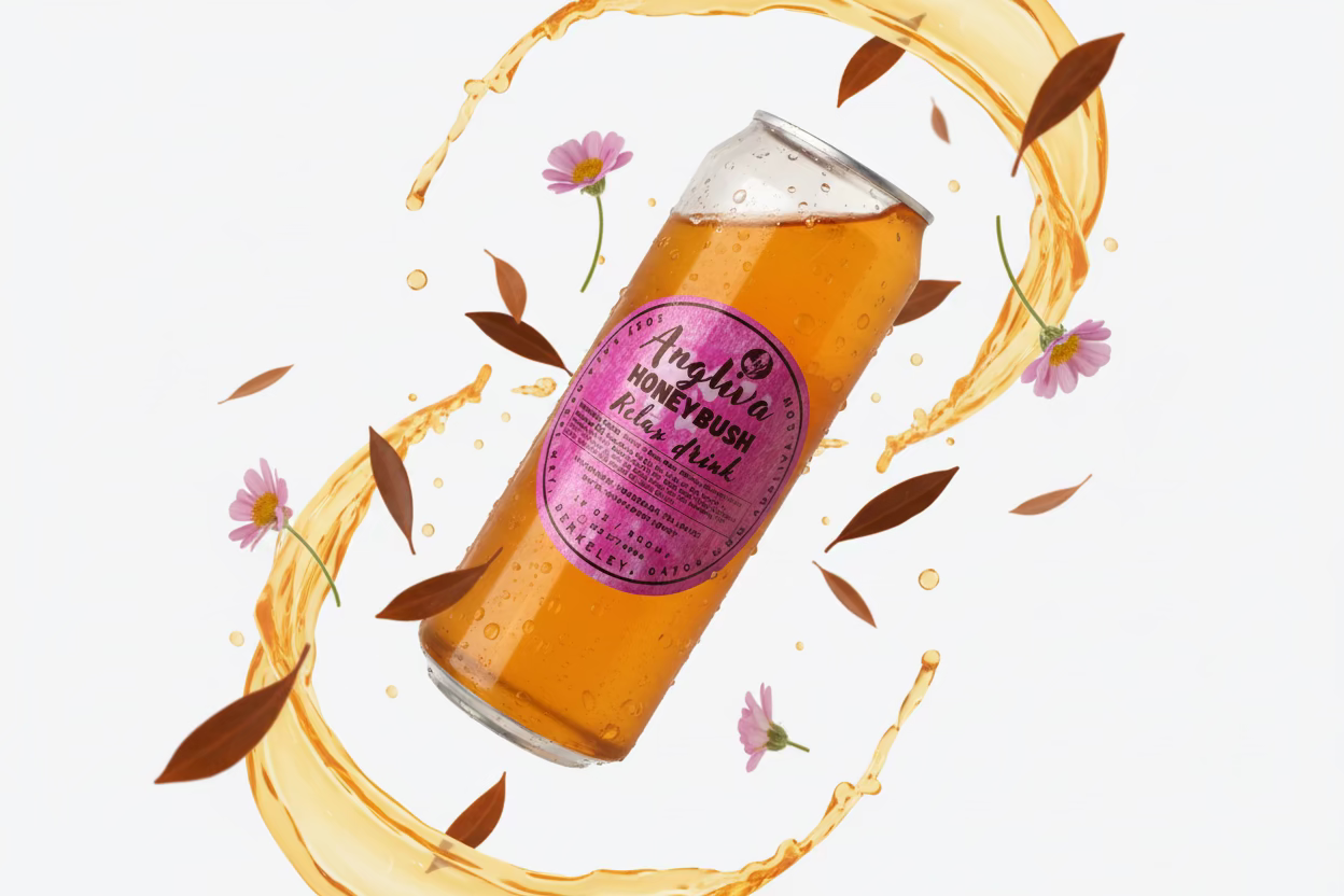 Angliva Honeybush Ice Tea - 16oz