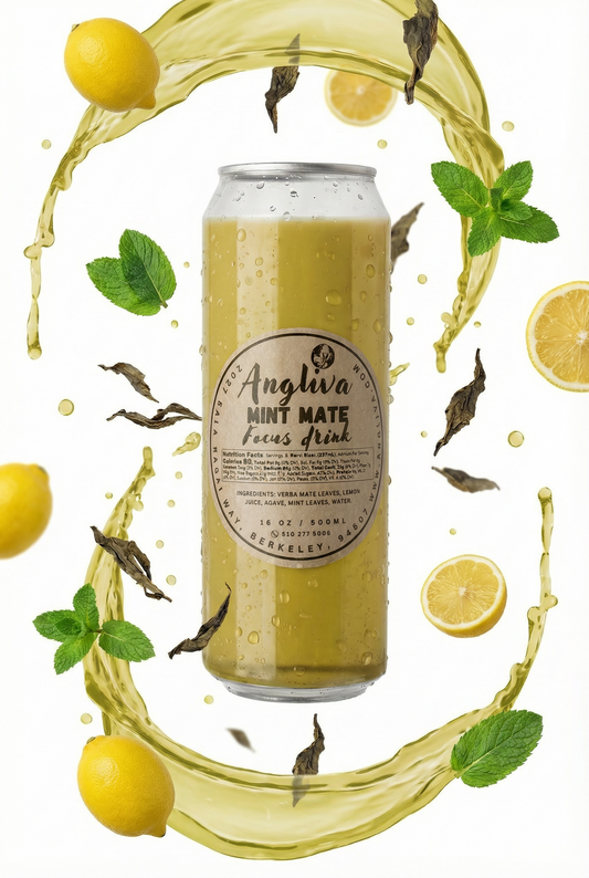 Mint Mate 16oz – Focus & Energy Herbal Drink
