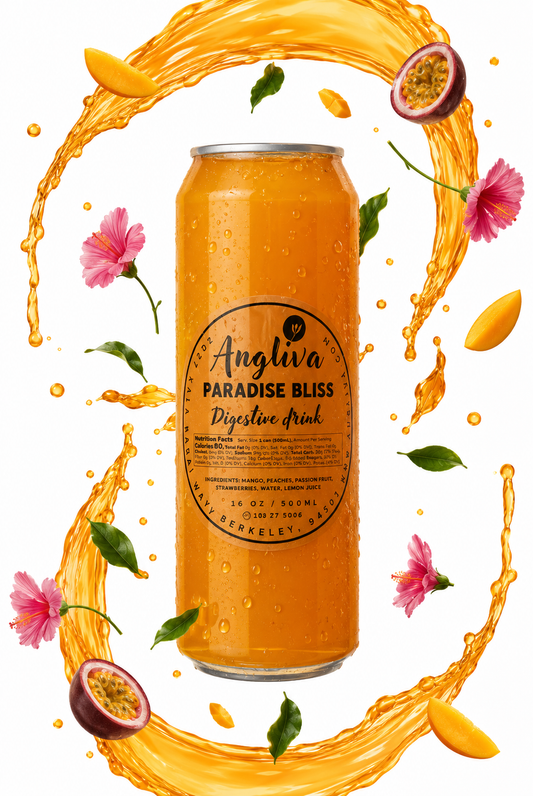 Paradise Bliss 16oz – Tropical Digestive Drink